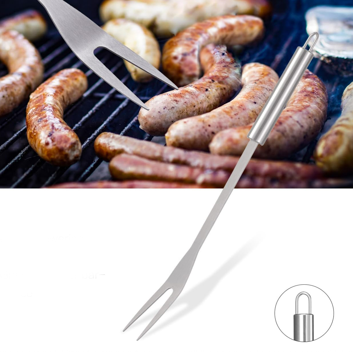 3 Piece Stainless Steel BBQ Tool Set with Carry Case 6