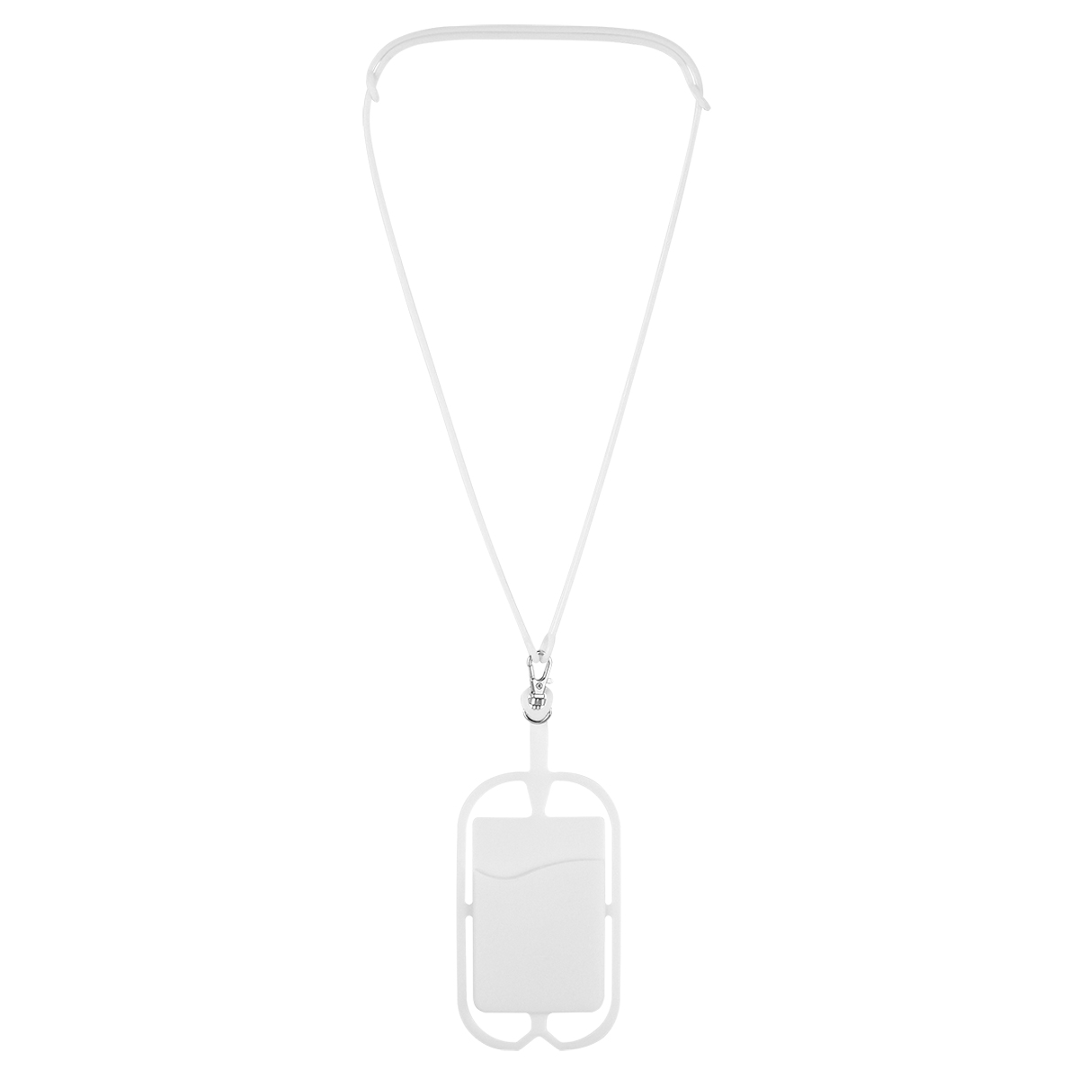 Silicone Lanyard with Phone Holder & Wallet 3