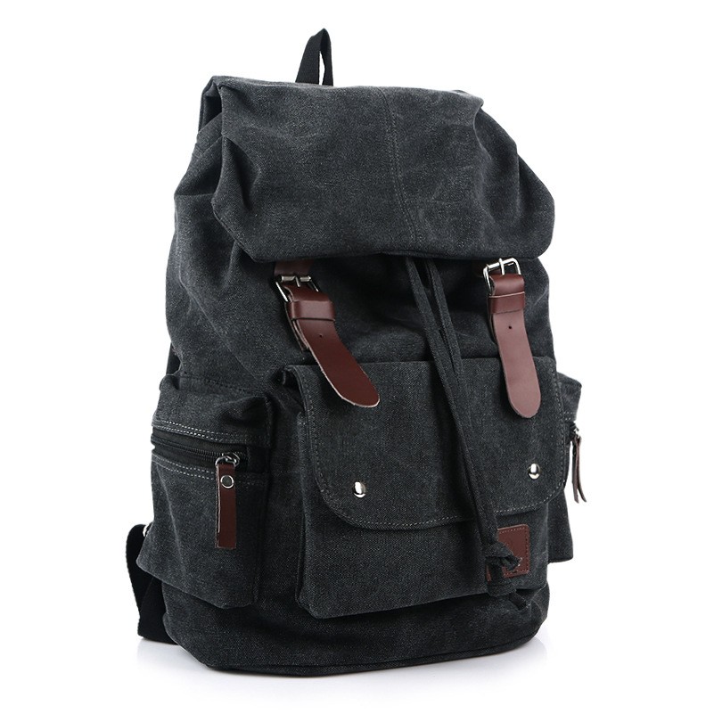 Vintage Canvas Backpack 2