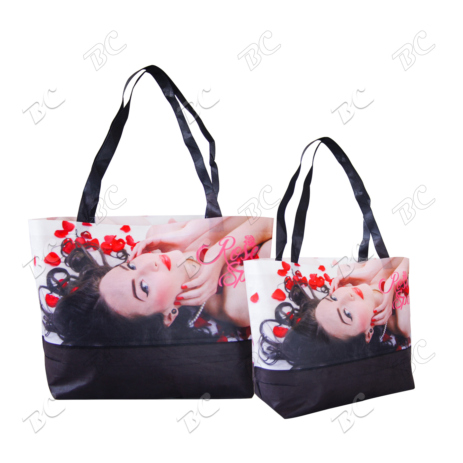 Large Two tone Sublimated Design Tote Bag 4