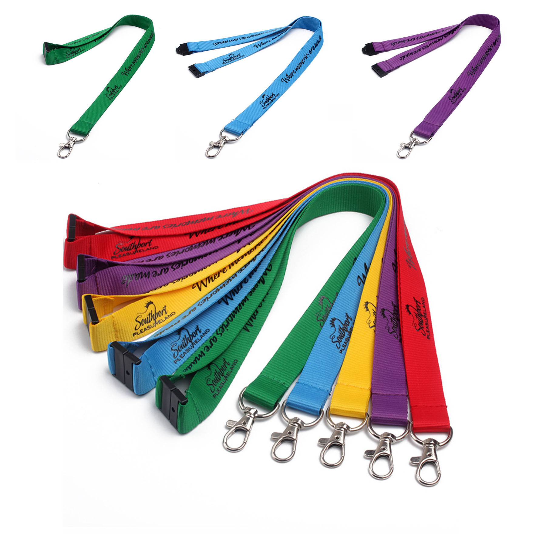 3/5" Metal Hook Lanyards 1