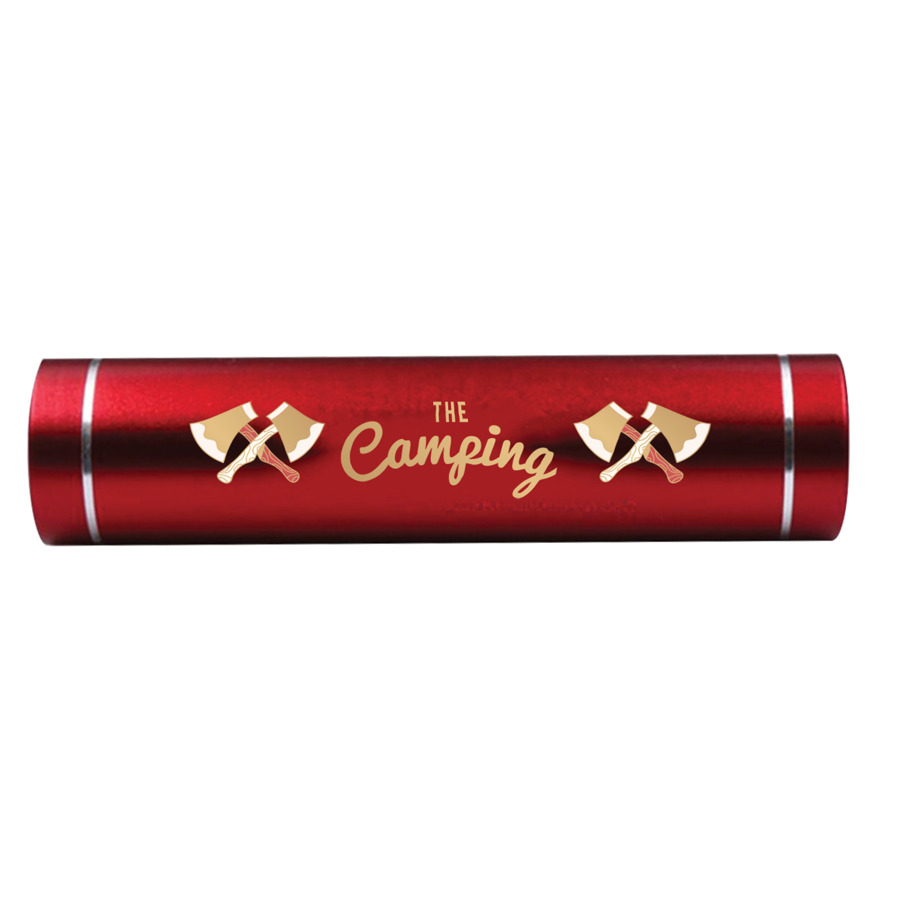 Dual-Input 2200mAh Cylinder Power Bank 8