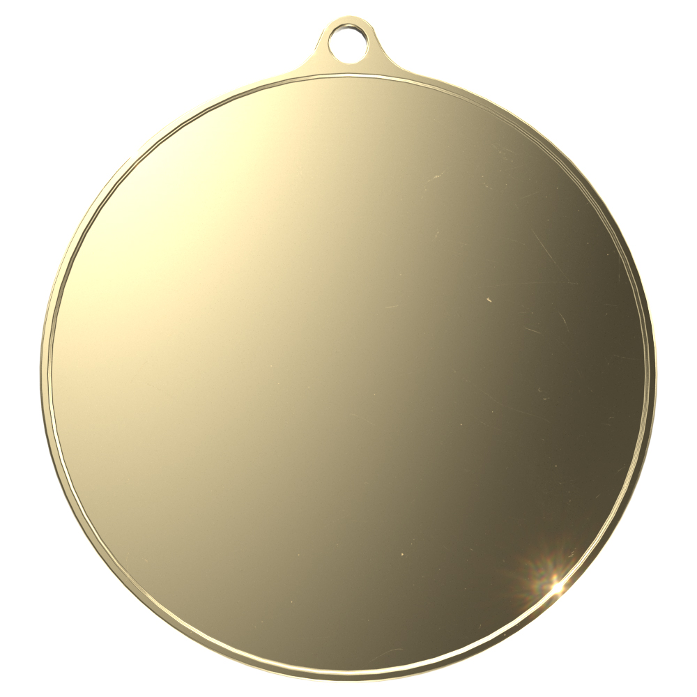 Express Bright Insert Medal (3") 3