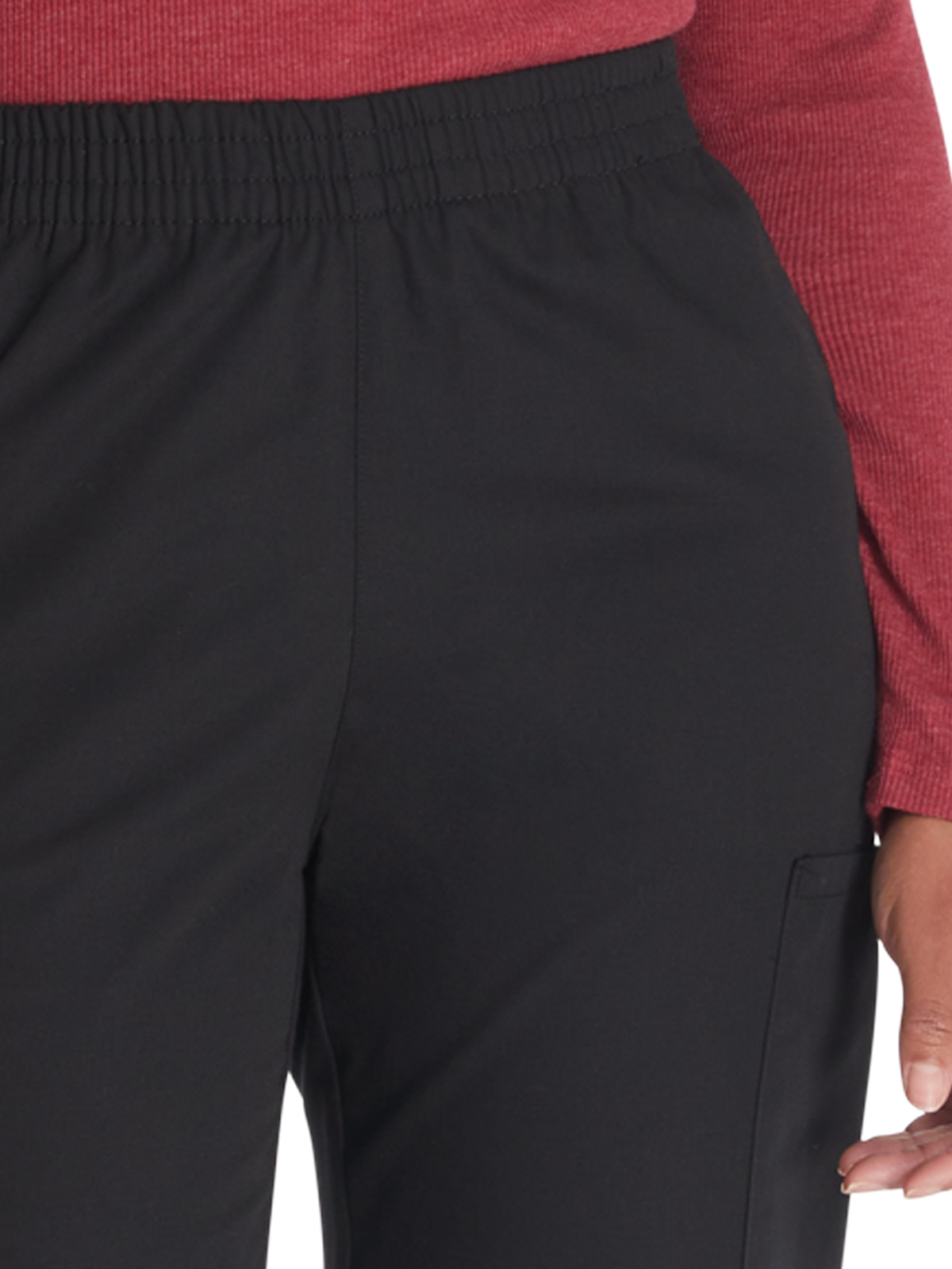 EDS Signature Women's Natural Rise Tapered Leg Pull-On Pant