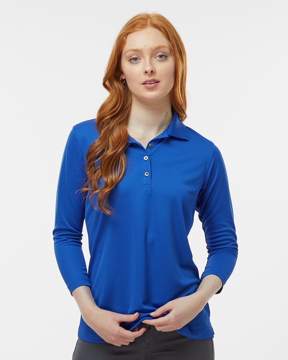 Women's Lady Palm Three-Quarter Sleeve Polo - 120 58