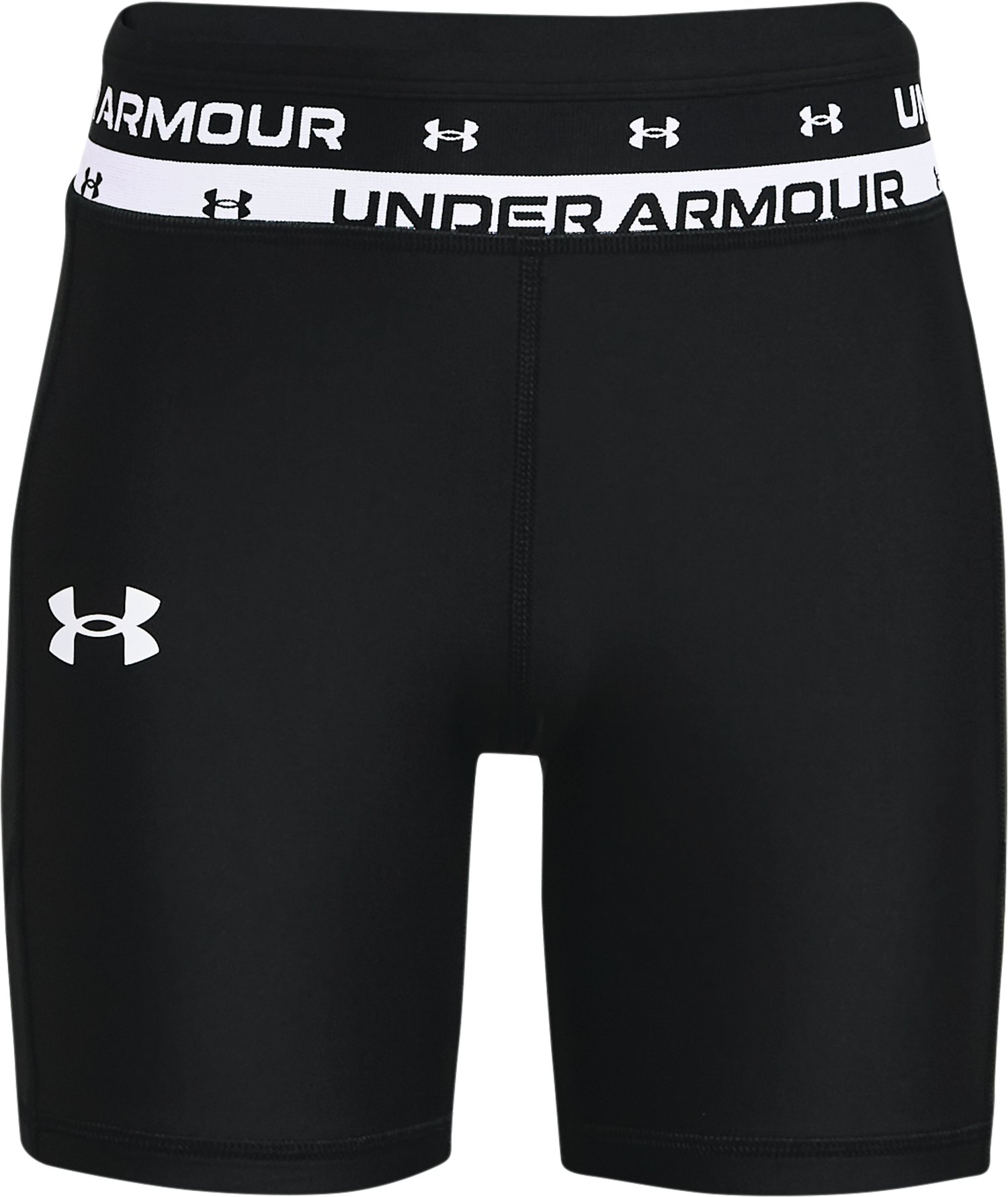 Girls' HeatGear Armour Bike Shorts  3