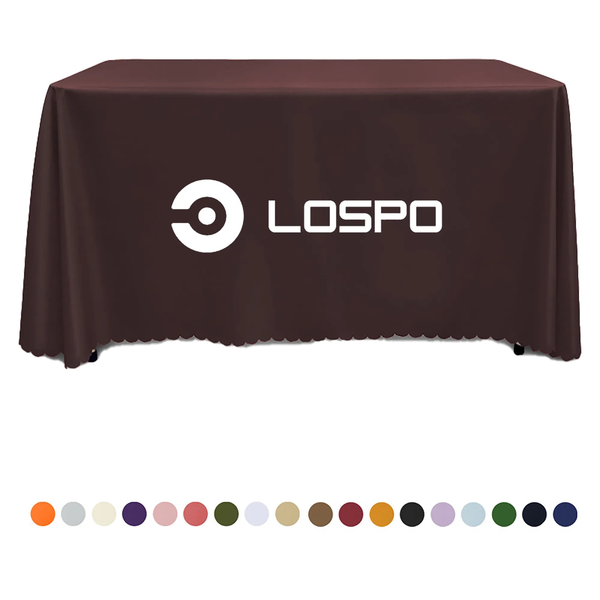 Full color 6FT Stretch Tablecloth MOQ 1PCS 13