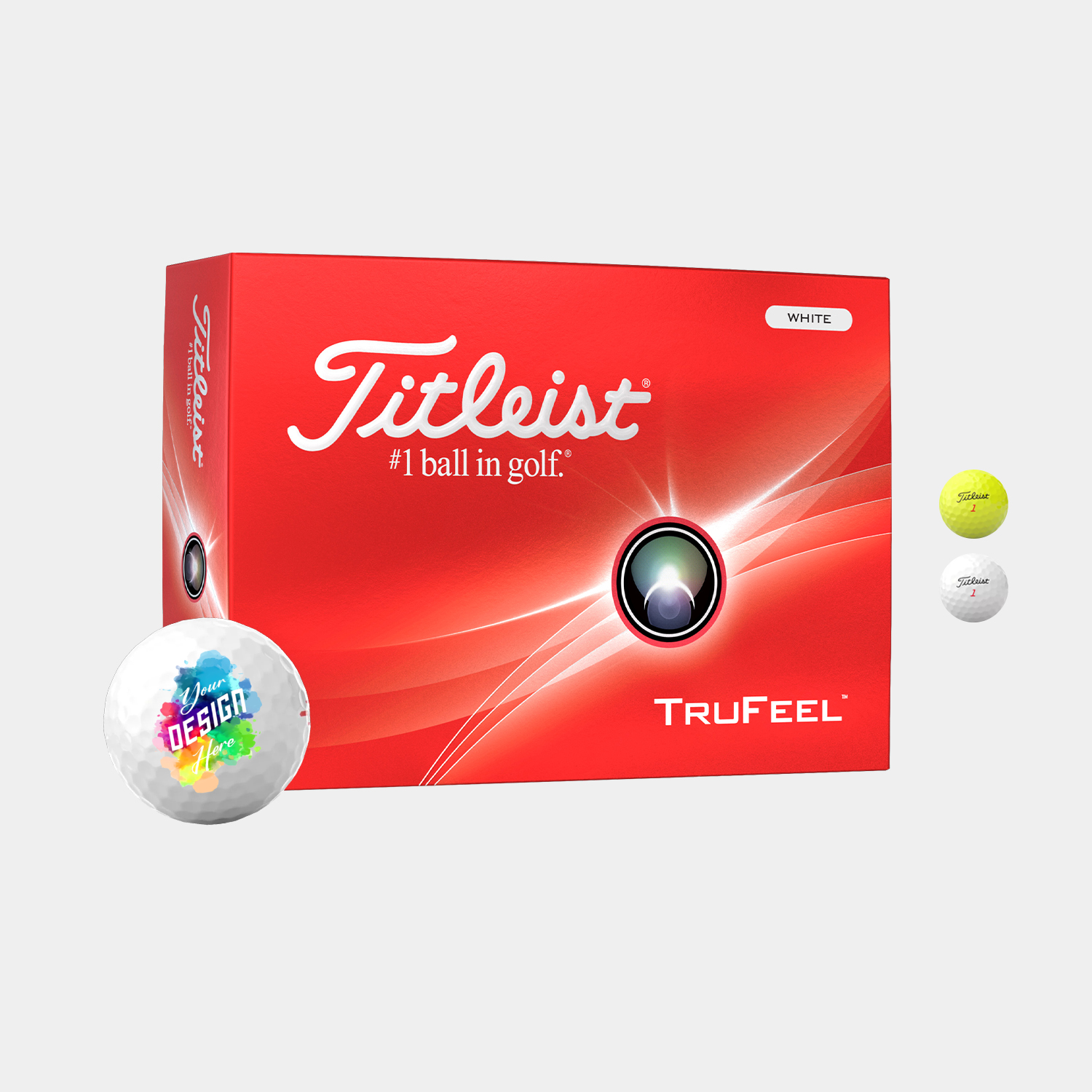 Titleist® 12 Pack TruFeel Ultra Soft Golf Balls 1
