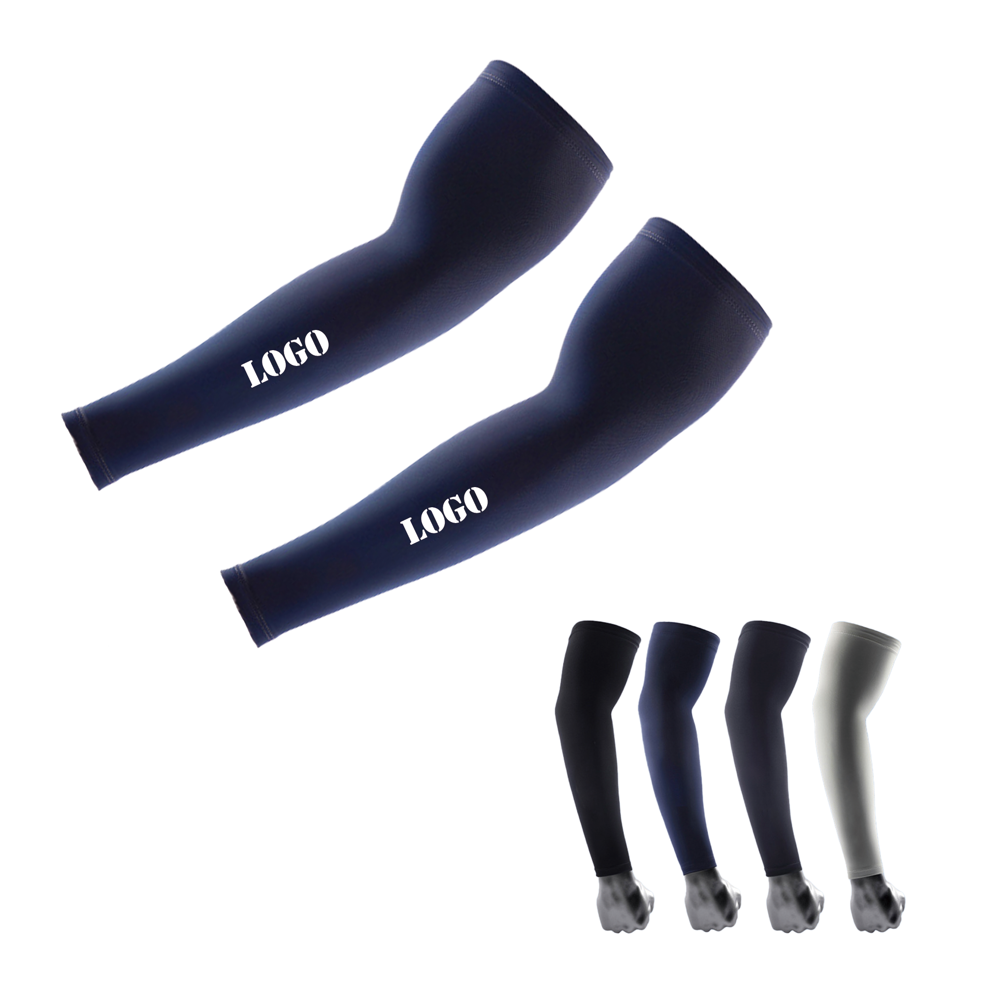 Gradient UV Protection Cooling Arm Sleeves 3