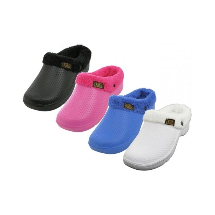 Women's Clogs - Assorted Sizes 6-11 Faux Fur Lined 2
