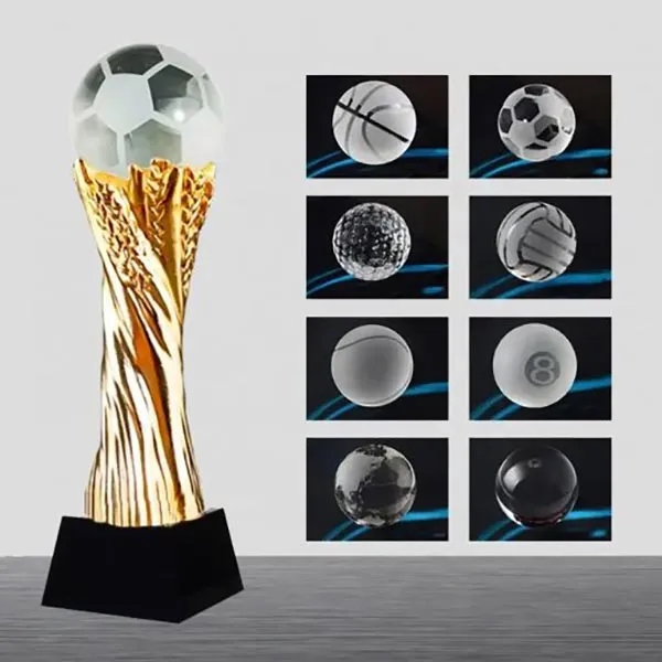Exquisite Crystal Sports Trophy 1