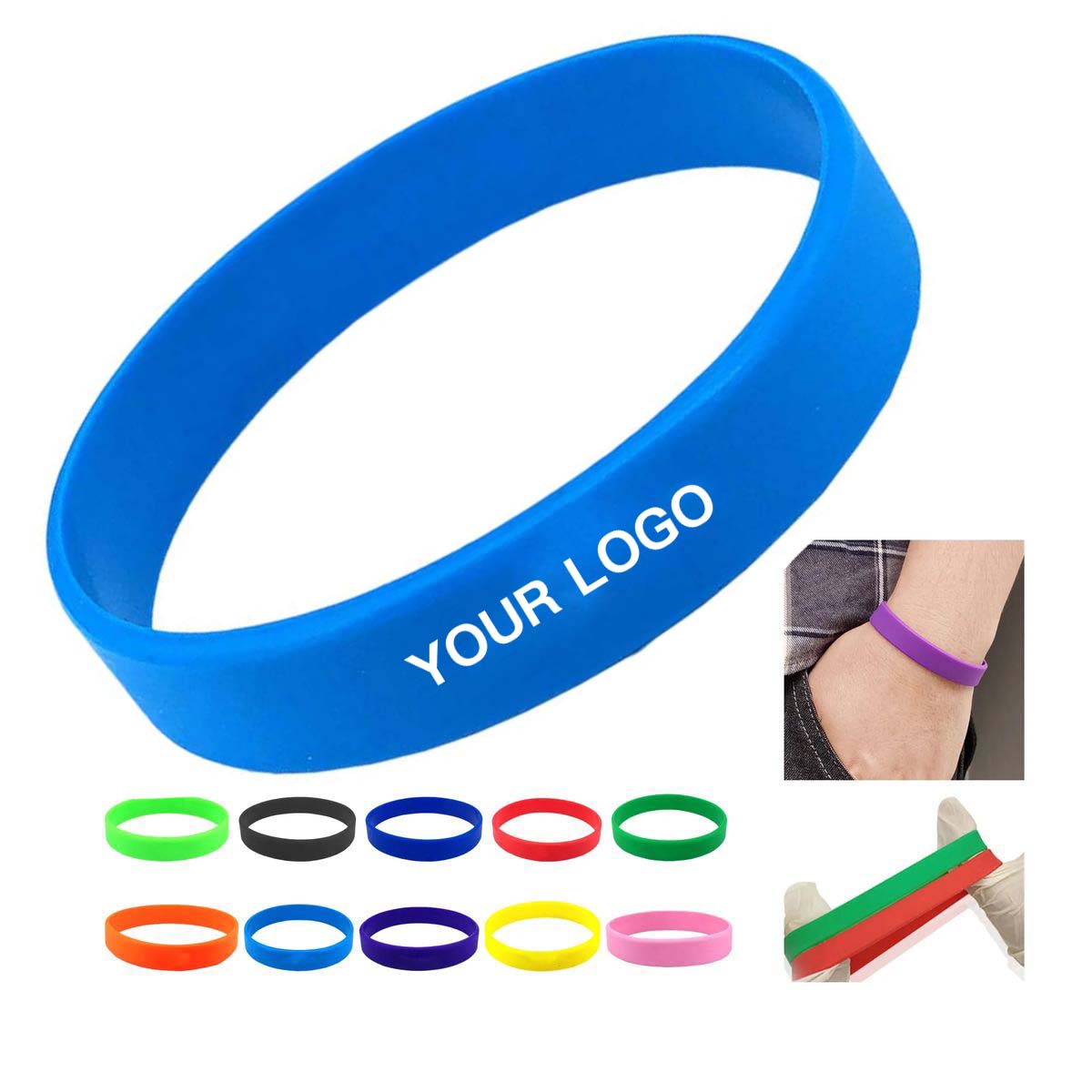 Flexible Silicone Event Wristbands for Branding 3