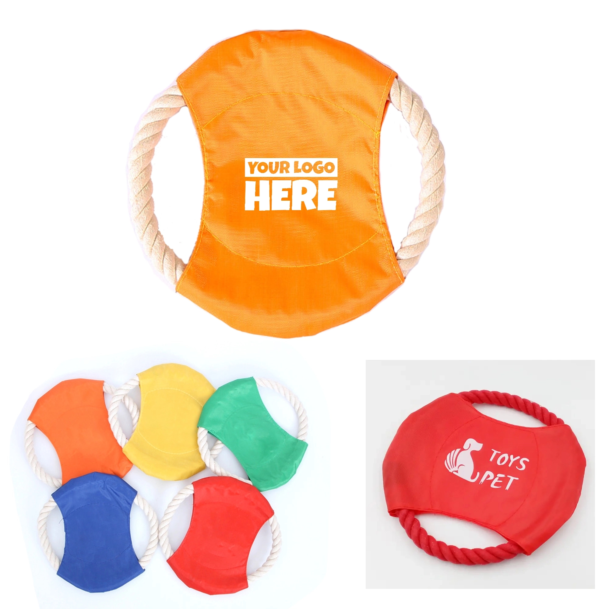 Pet Cotton Rope Dog Flying Disk 2
