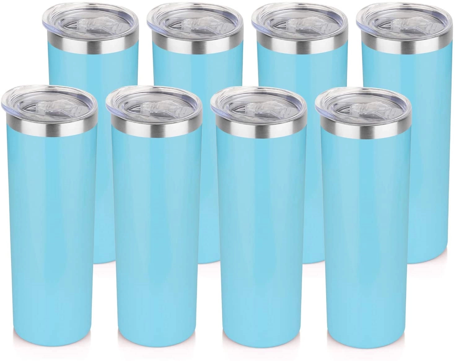 20 Oz Skinny Stainless Steel Vacuum Insulated Tumbler 2