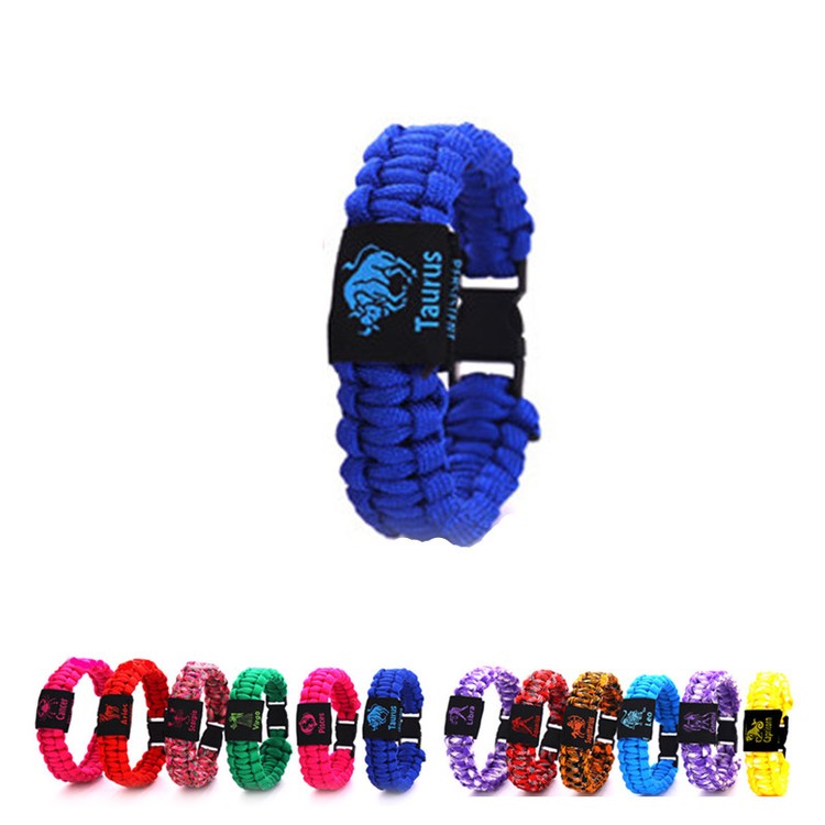 Survival Compass Wristband With 12 Constellation Pattern 2