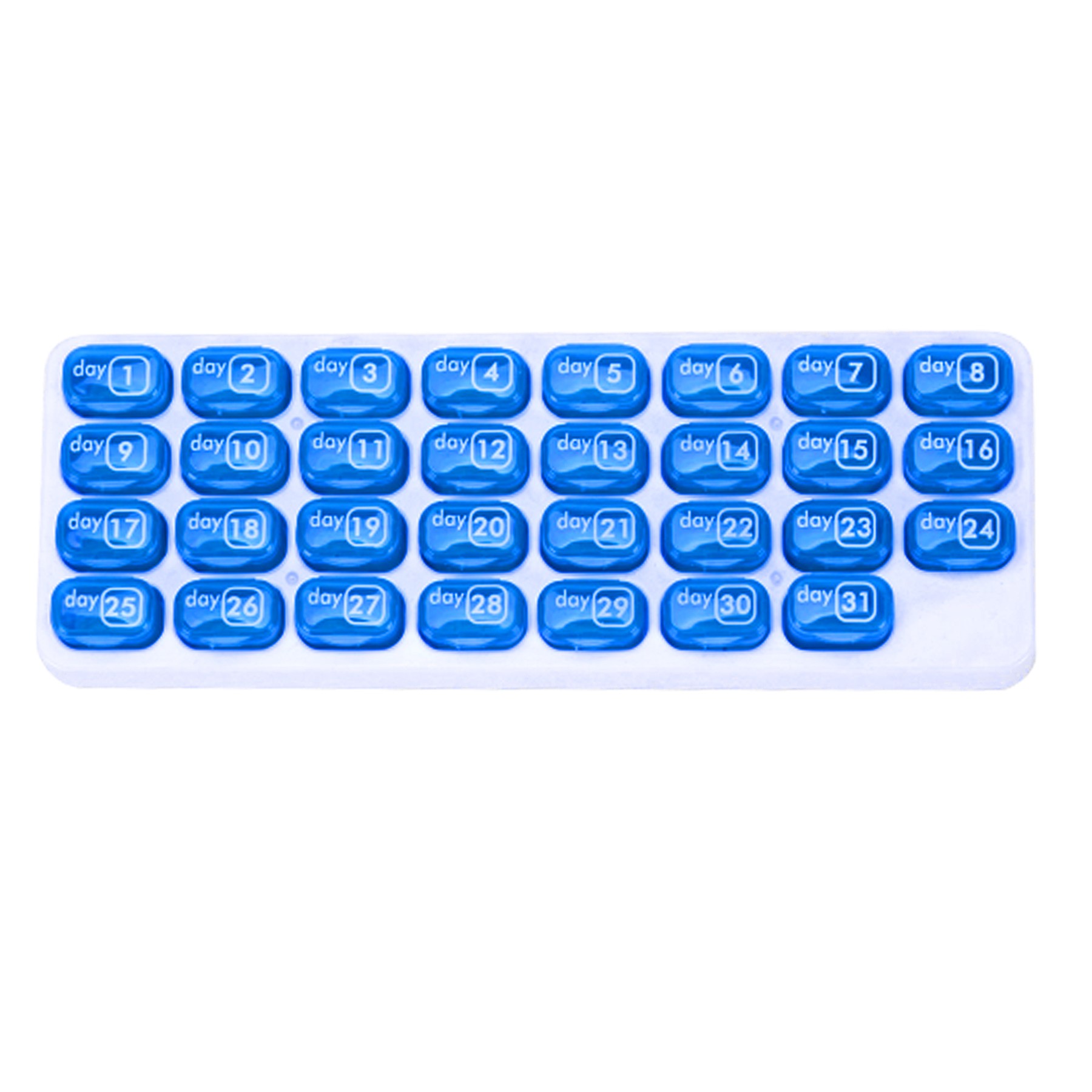 31-Compartment Keyboard Type Medicine Box 3