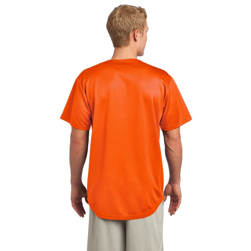 Sport-Tek PosiCharge Tough Mesh Full-Button Jersey. 35