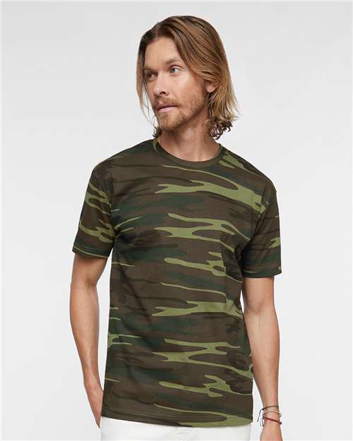 Unisex Camo Tee - 3907 16