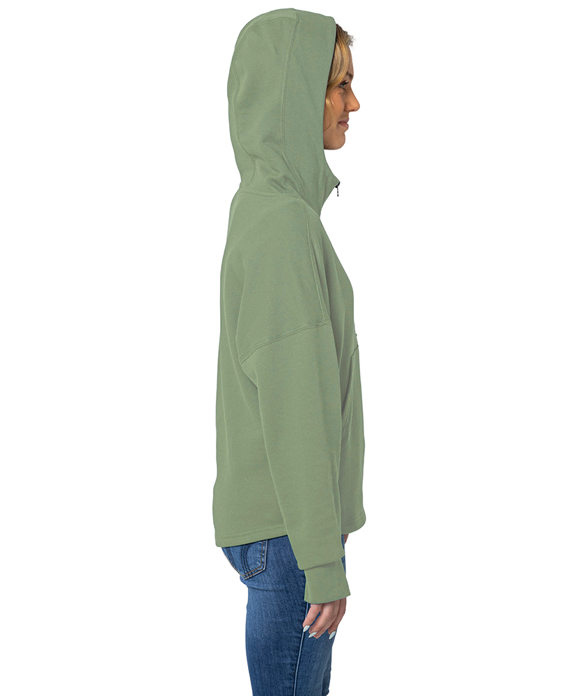 Women's Willow Scallop Hem Hoodie 116