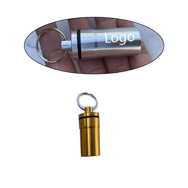 Pill Tube Key Ring 1