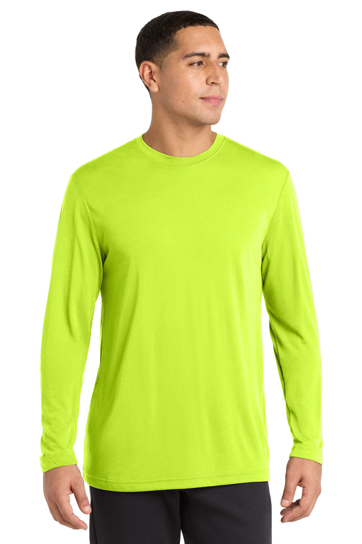 Sport-Tek Long Sleeve PosiCharge Competitor Cotton Touch Tee. ST450LS 18