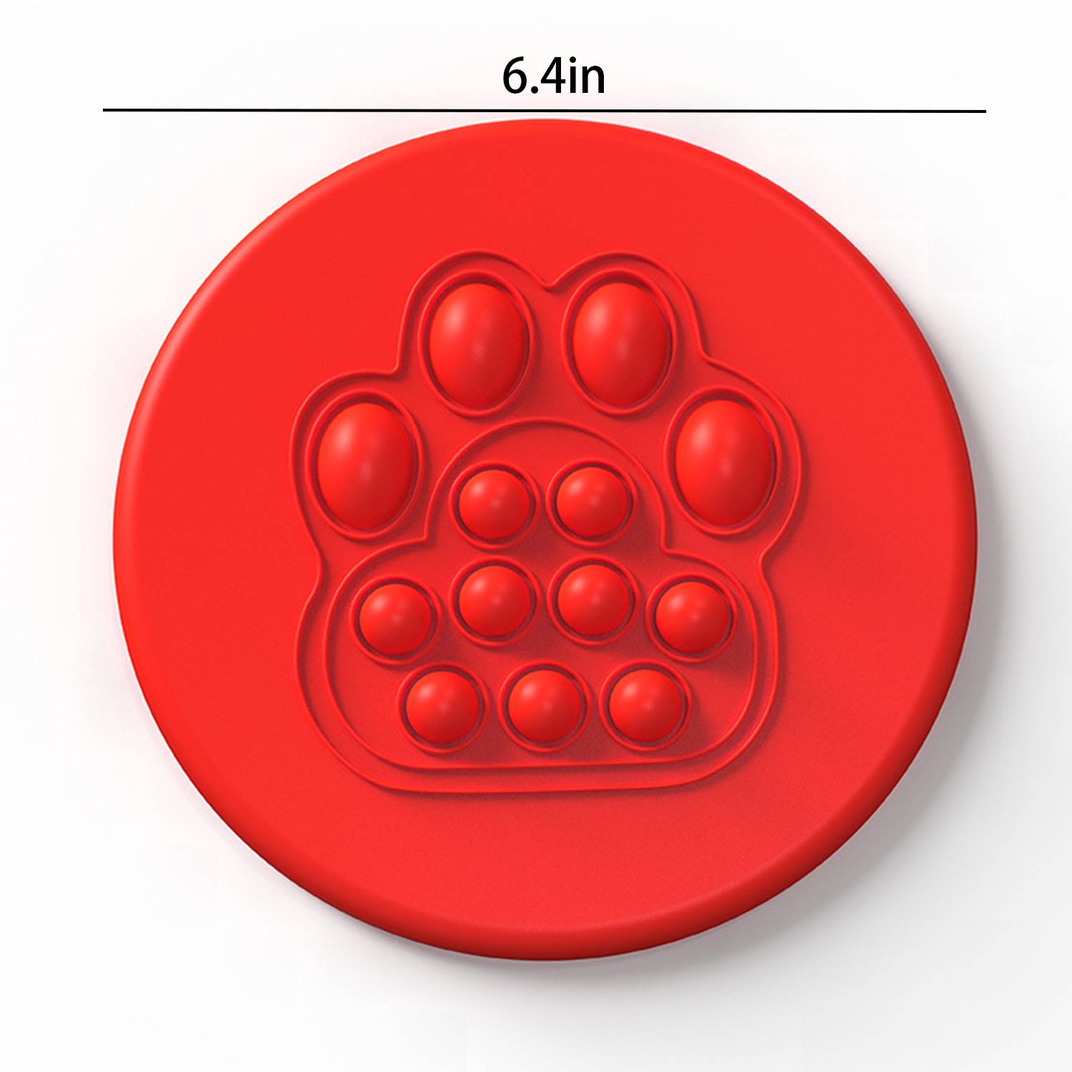 Rubber Pet Flying Disc 3