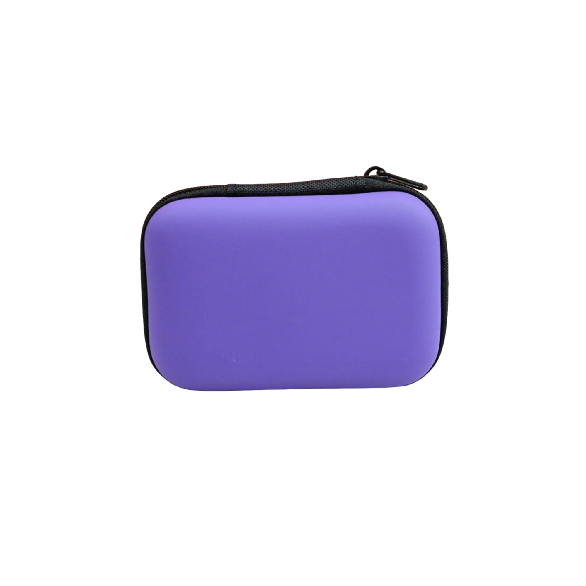 Polyurethane Ethylene Vinyl Acetate Earphone Cable Storage Case 4.33 x 3.15 x 1.57" 6