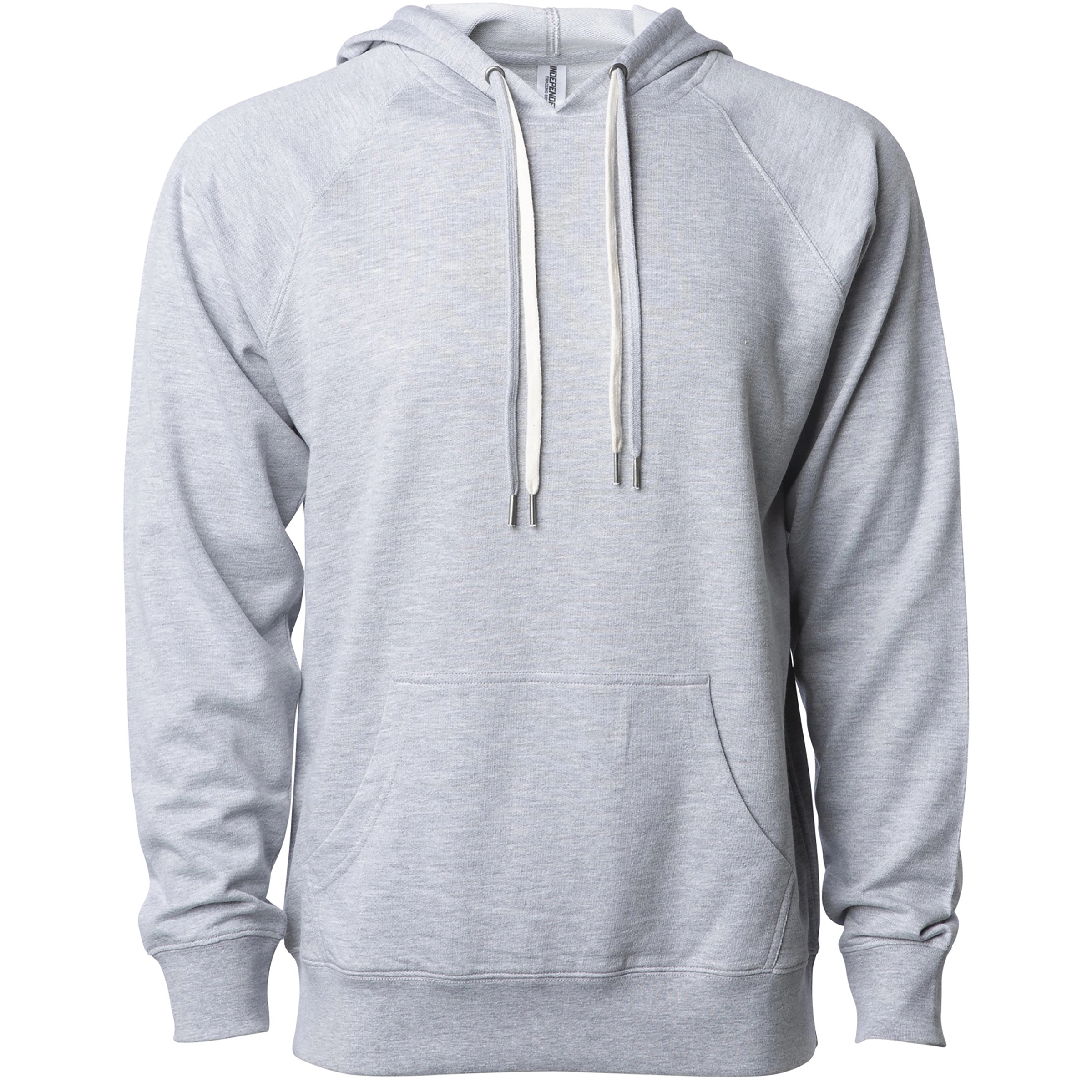 Unisex Lightweight Loopback Terry Hooded Pullover 33