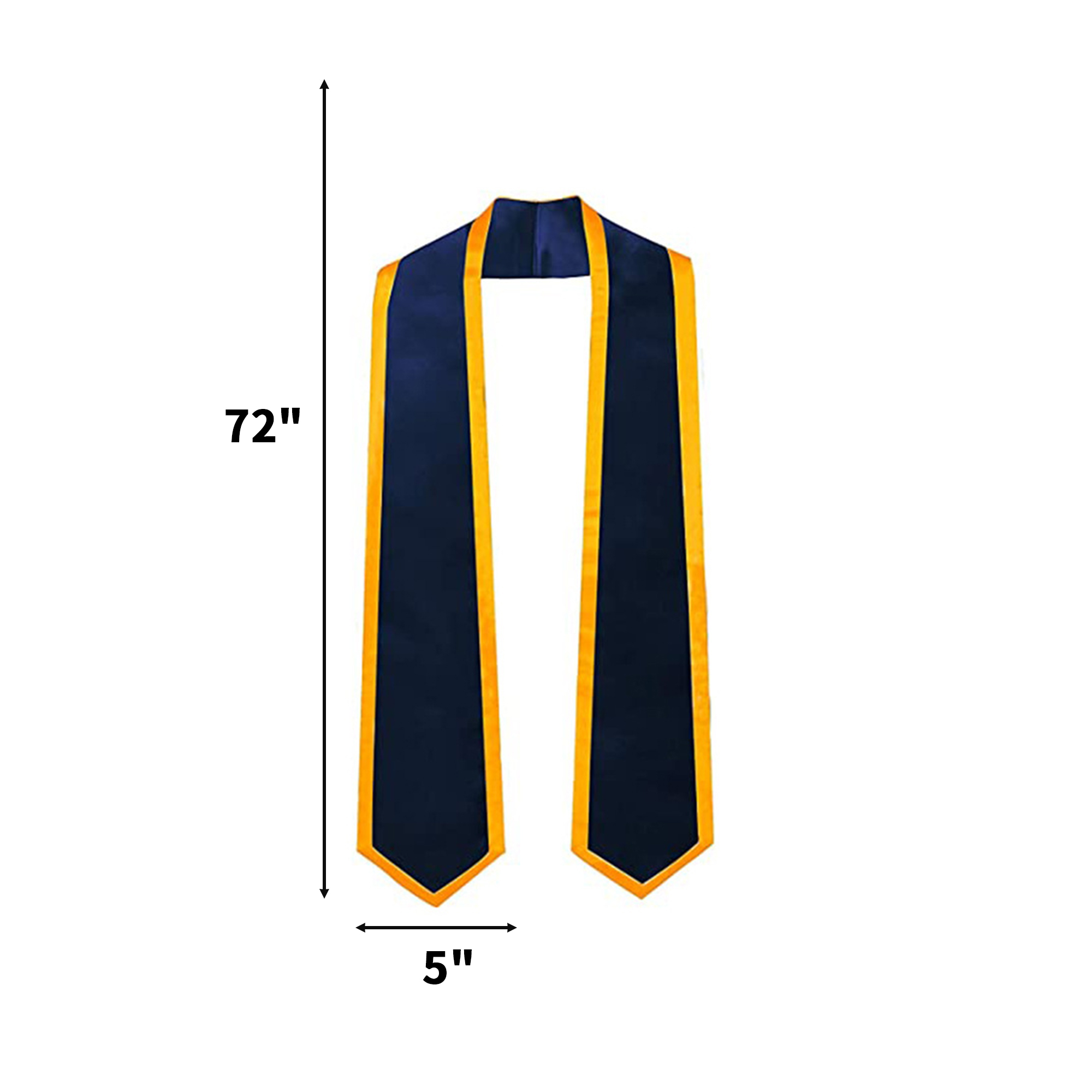 Graduation Stole Sash Polyester Satin Material 5