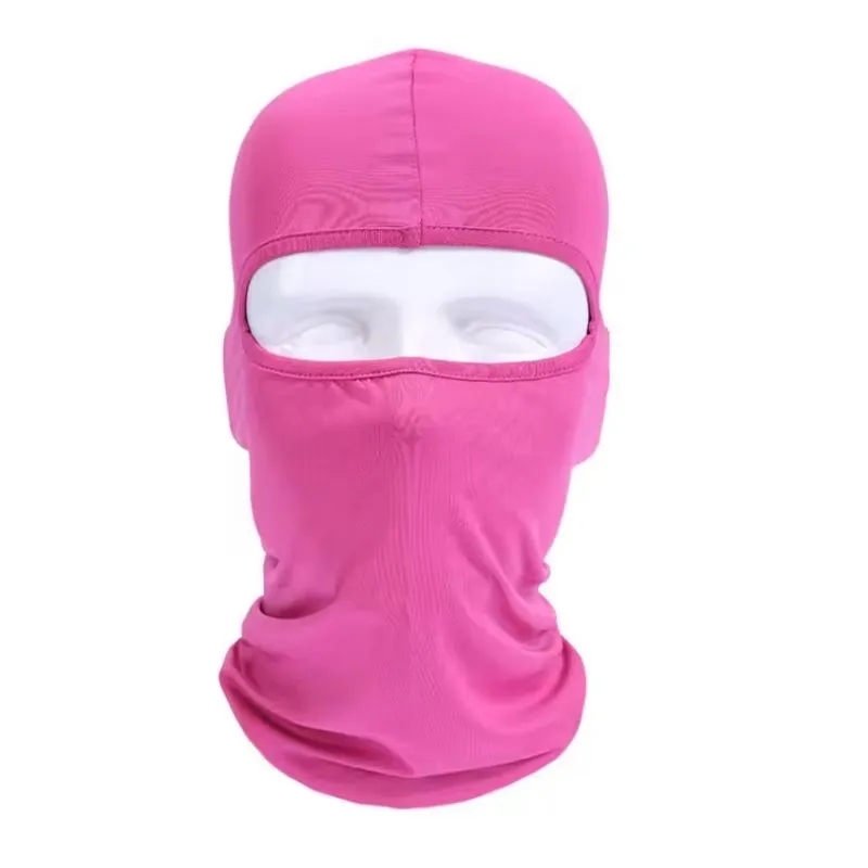 Outdoor Sports Sunscreen Windproof Ice Silk Scarf Face Mask 11