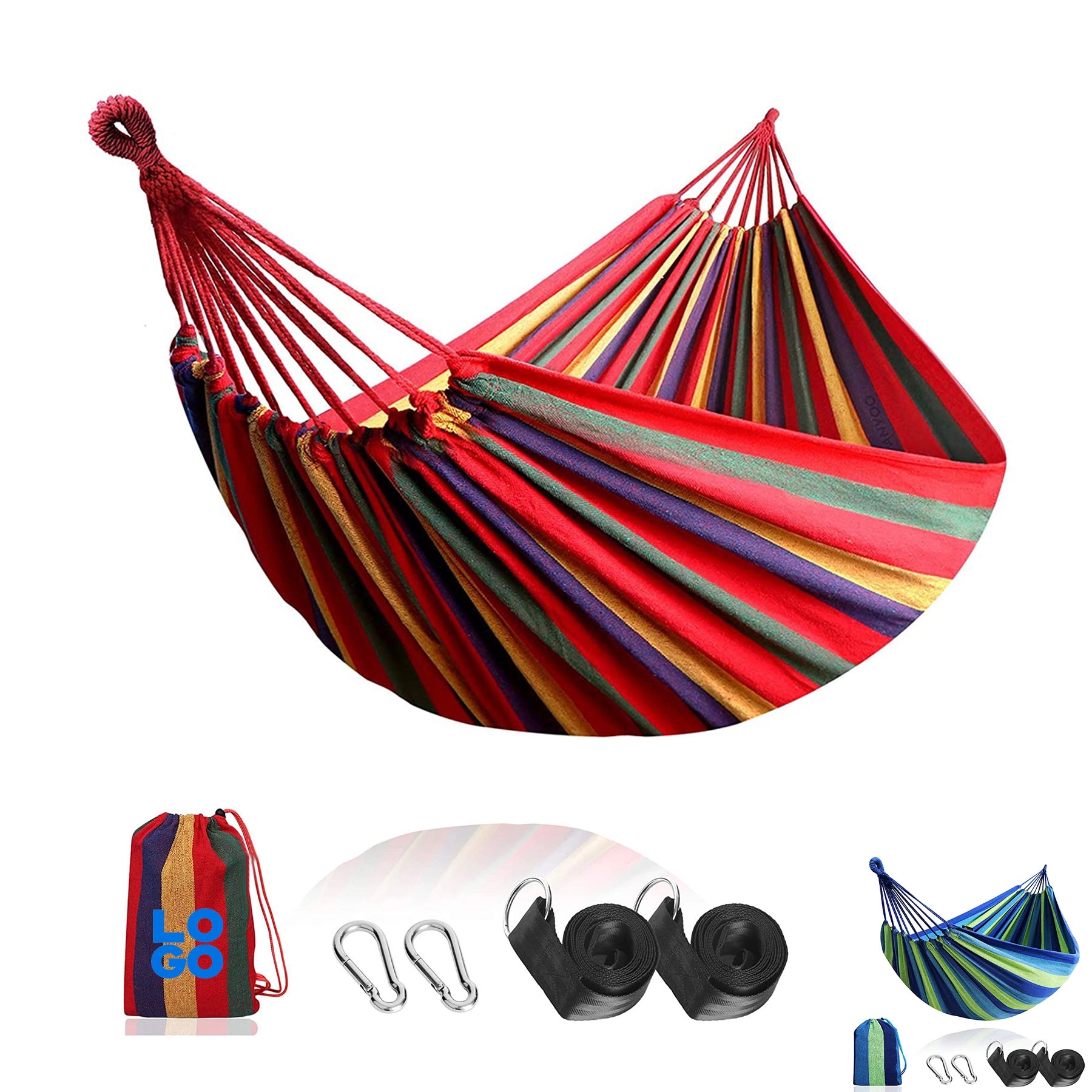 Double Garden Cotton Hammock 2
