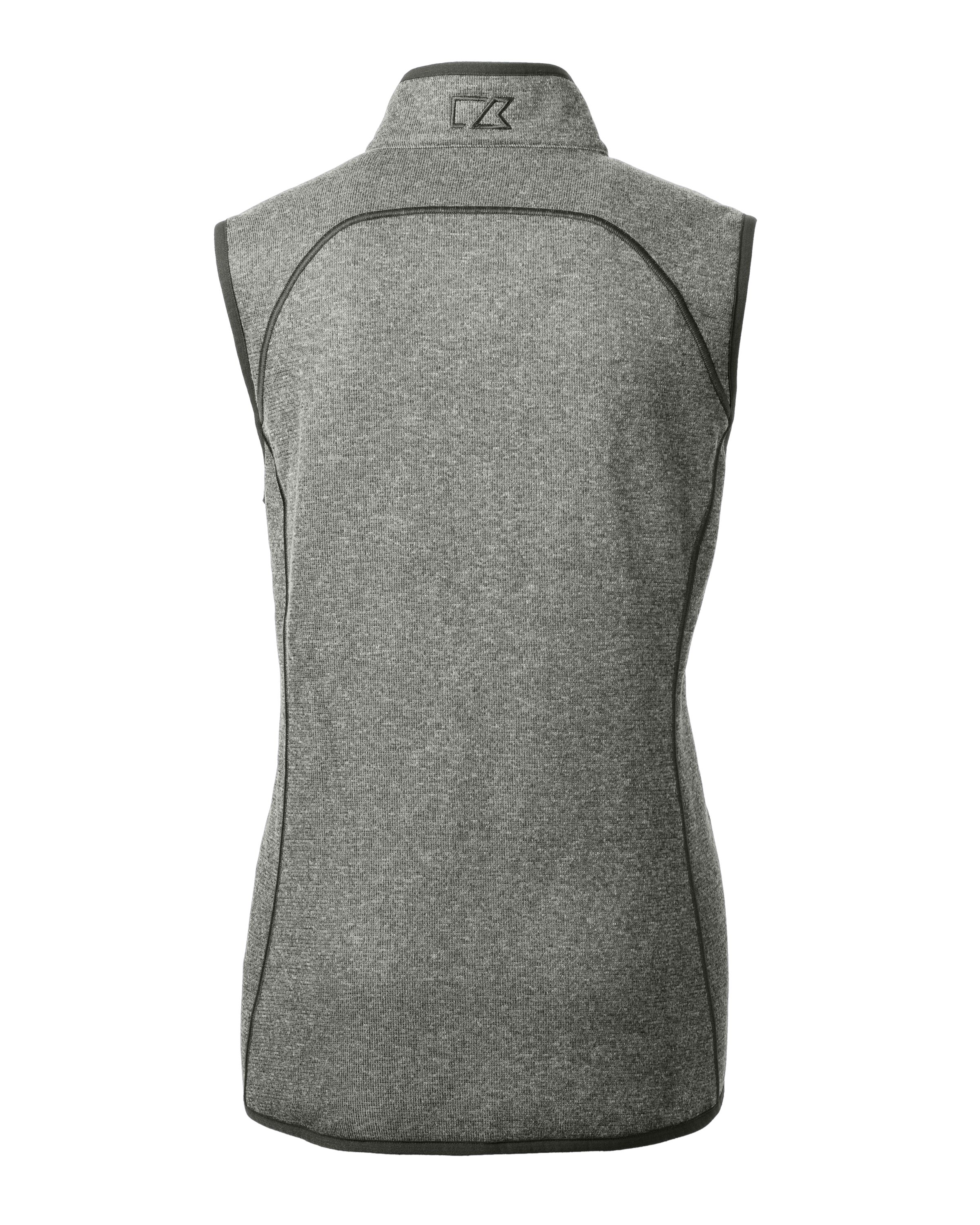 Cutter & Buck Mainsail Sweater-Knit Womens Full Zip Vest 24