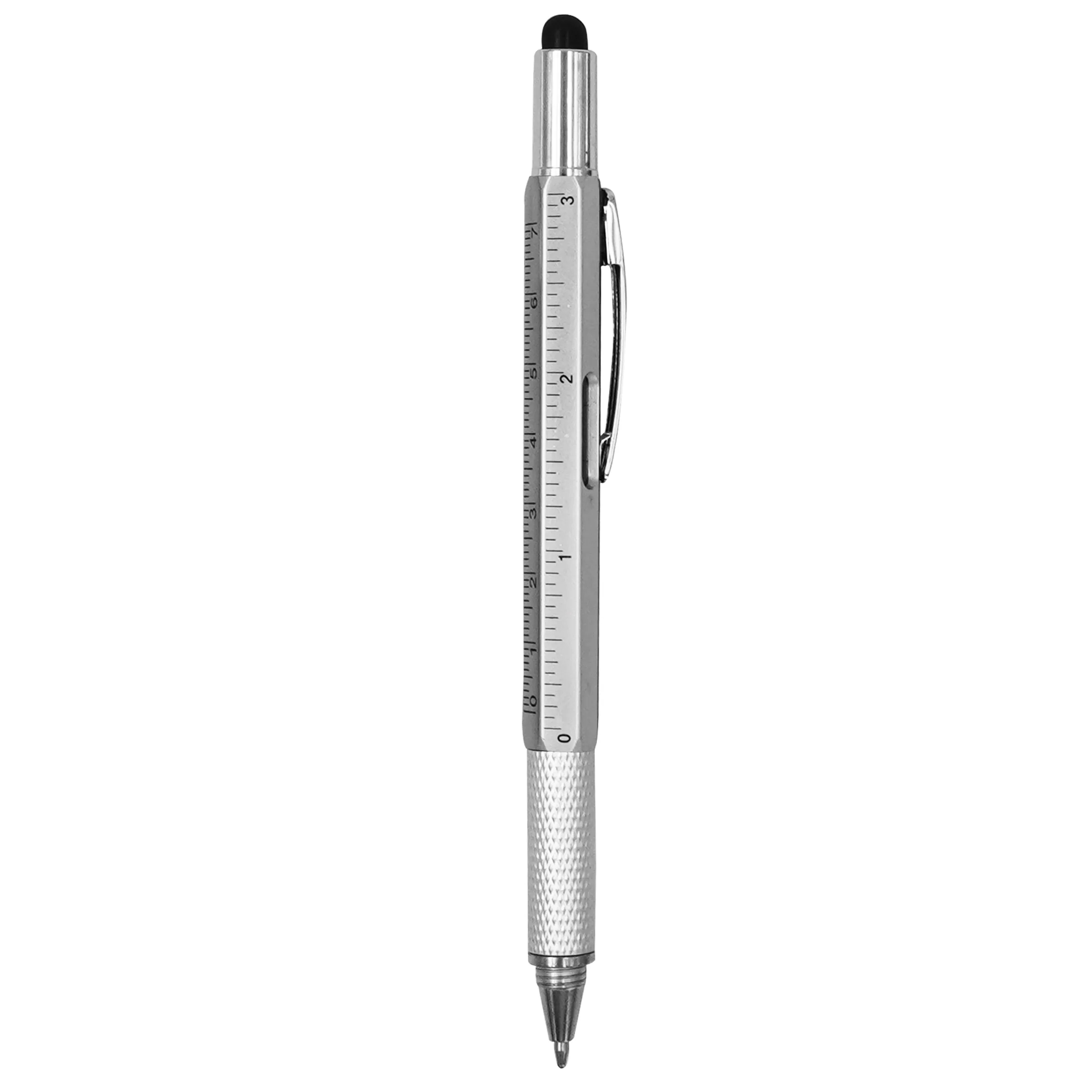 Metal Multi-word 6 in 1 Multi Function Tool Ballpoint Pen 10