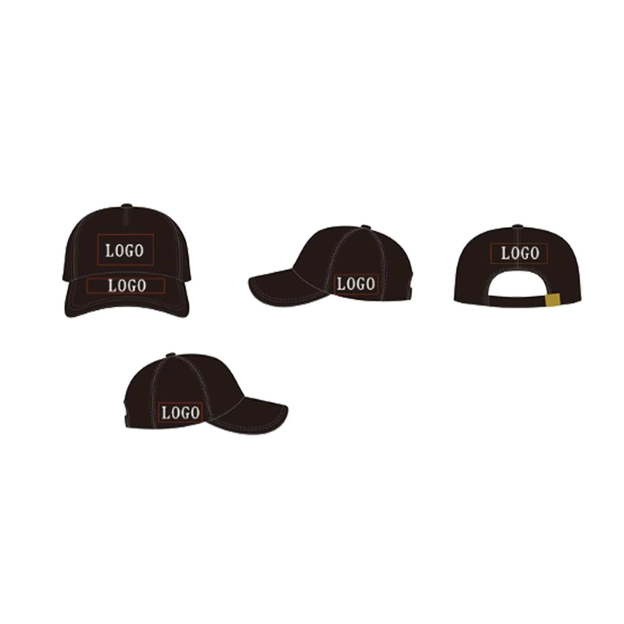 MOQ50 Washed Embroidery Baseball Cap 3