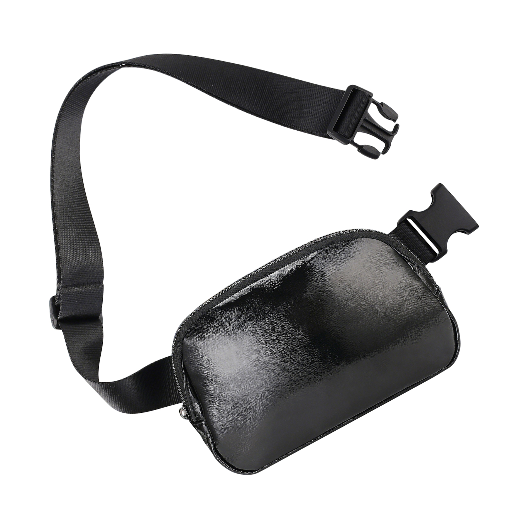 Waterproof Outdoor Leisure Leather Waist Bag Crossbody Bag 4