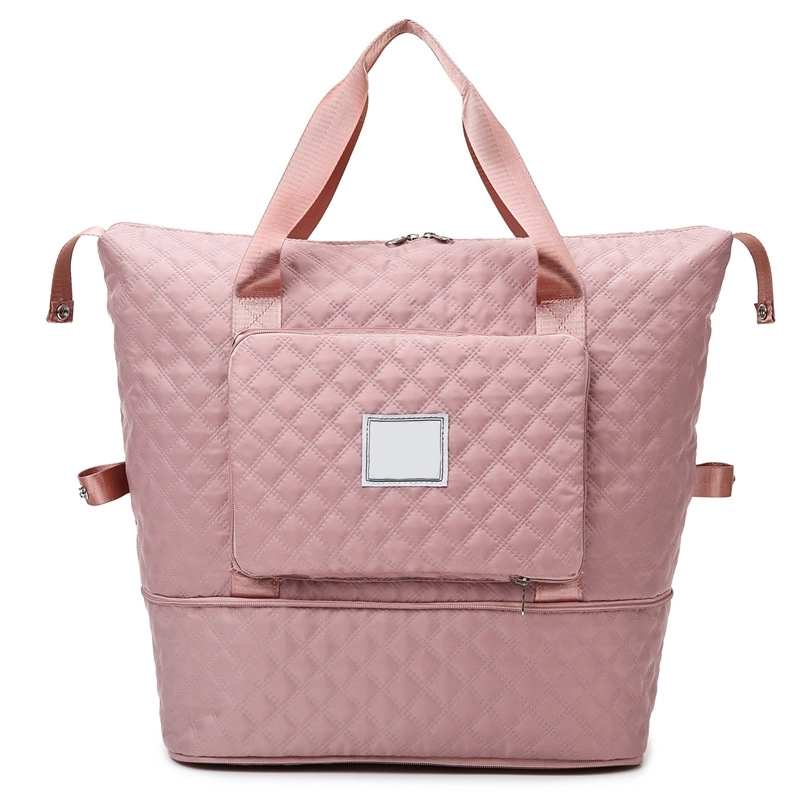 Foldable Travel Sport Tote Handbag Yoga Weekender Duffel Bag 7