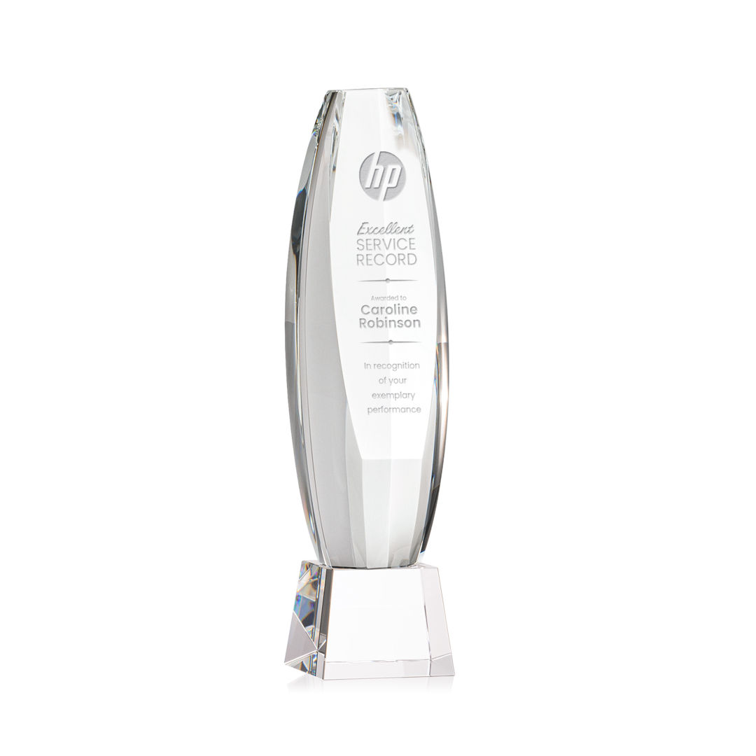 Hoover Award on Robson Base - Clear 5