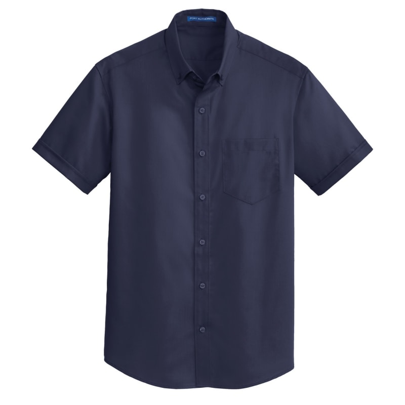 Port Authority Short Sleeve SuperPro Twill Shirt. 9