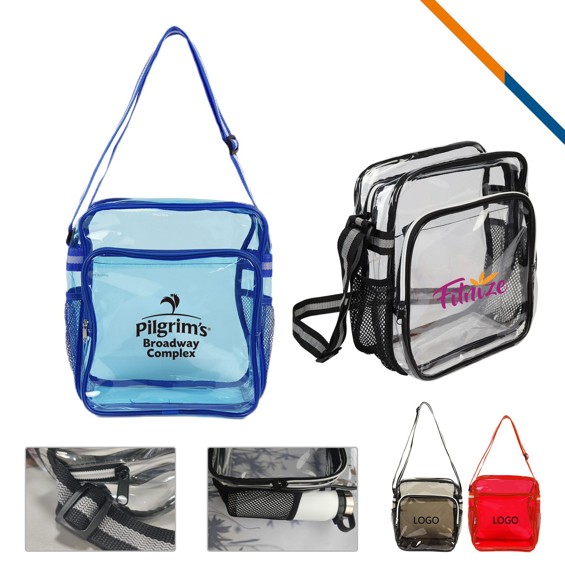 Endit Clear Crossbody Bag 3
