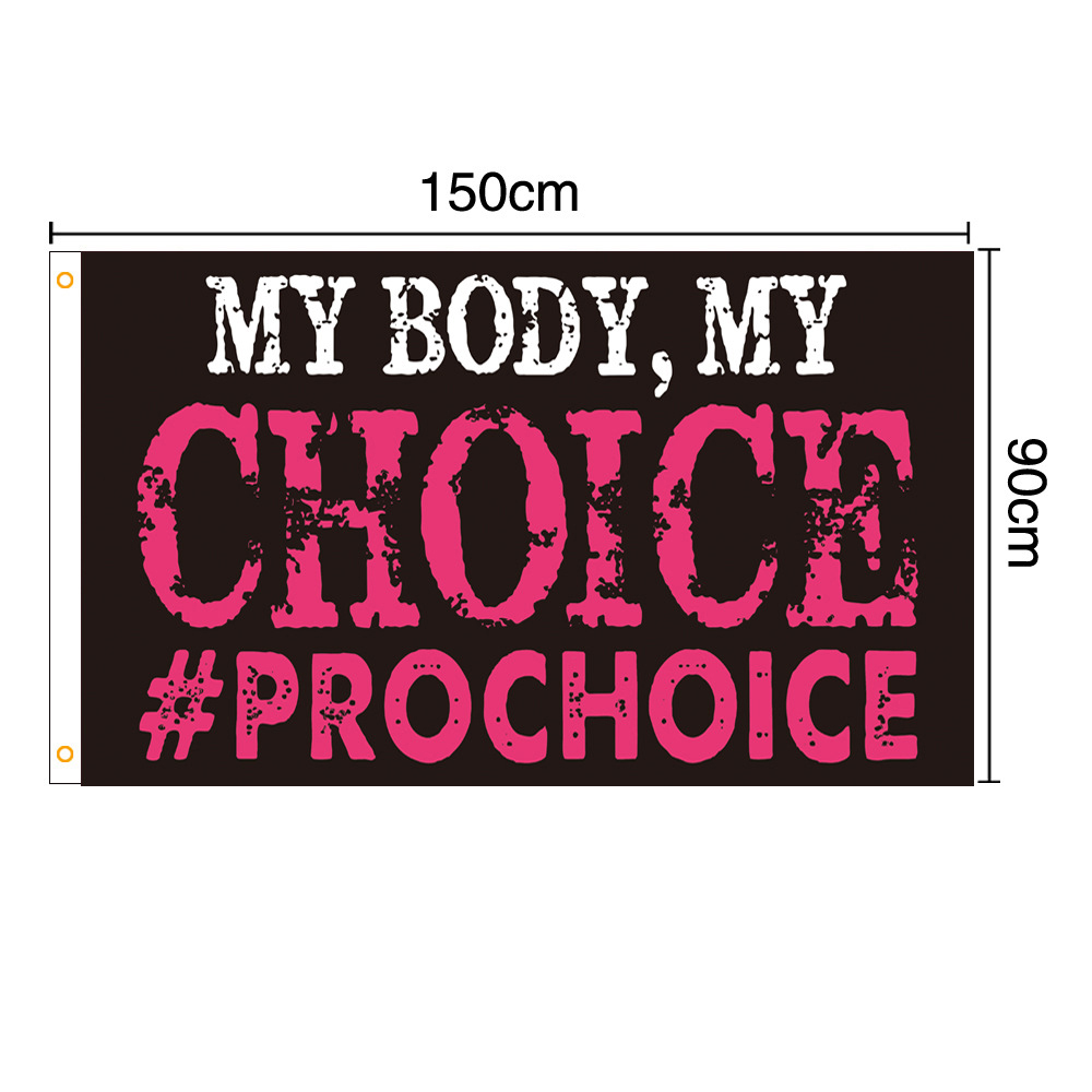 60x90CM Abortion Law Feminism Banner Flag 4
