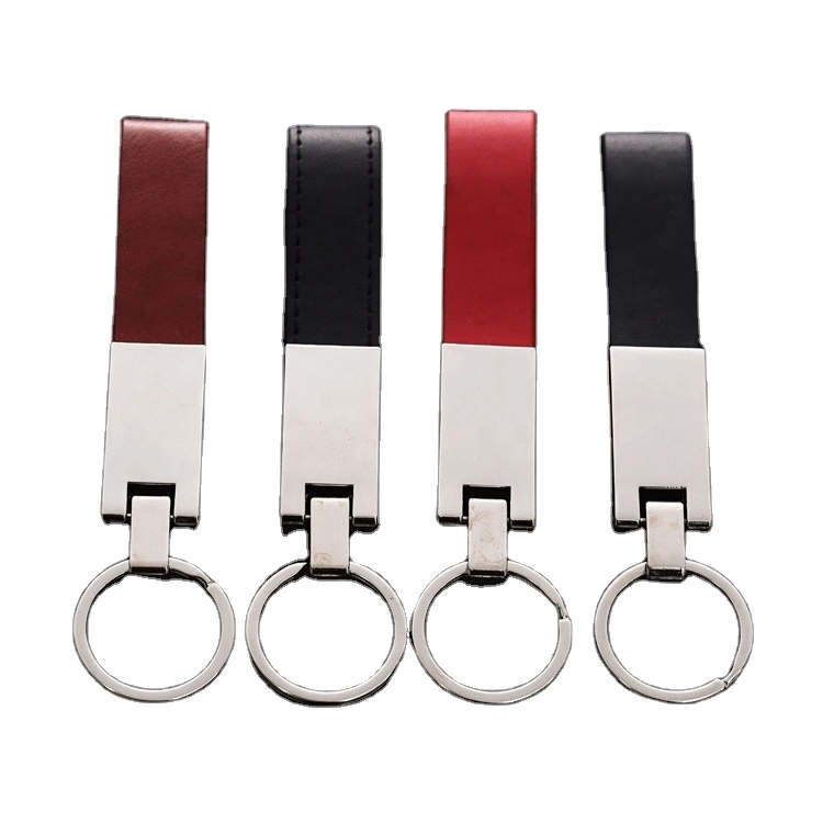 PU Leather Metal Key Tag 1