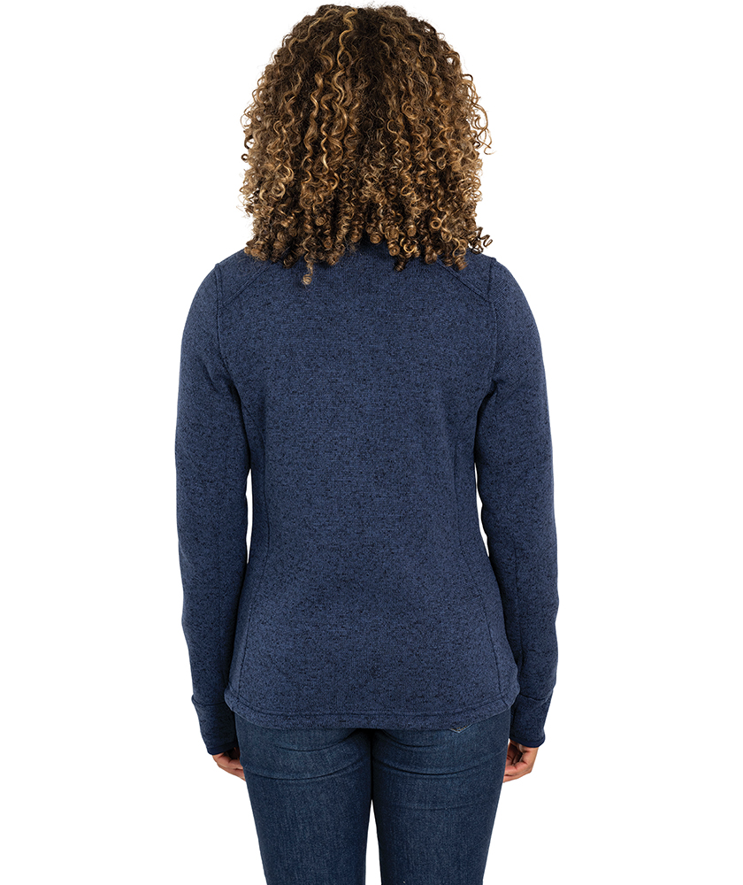 Women's Heathered Fleece Jacket 11