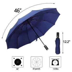 Windproof Automatic Travel Umbrella 10