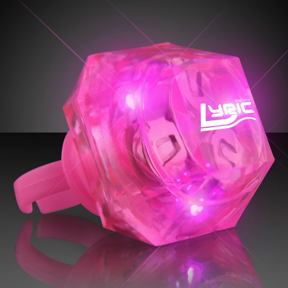 Light-up Huge Gem Rings 14