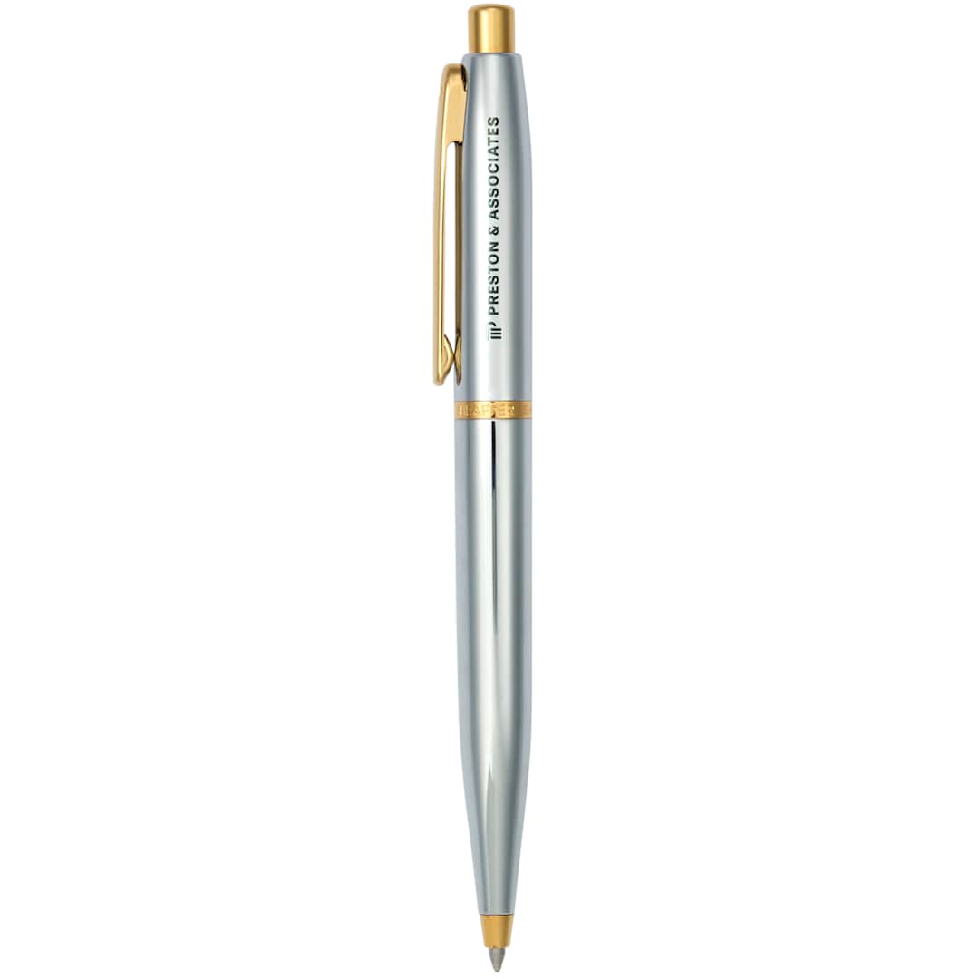 Sheaffer® VFM Polished Chrome with Gold Ballpoint 7
