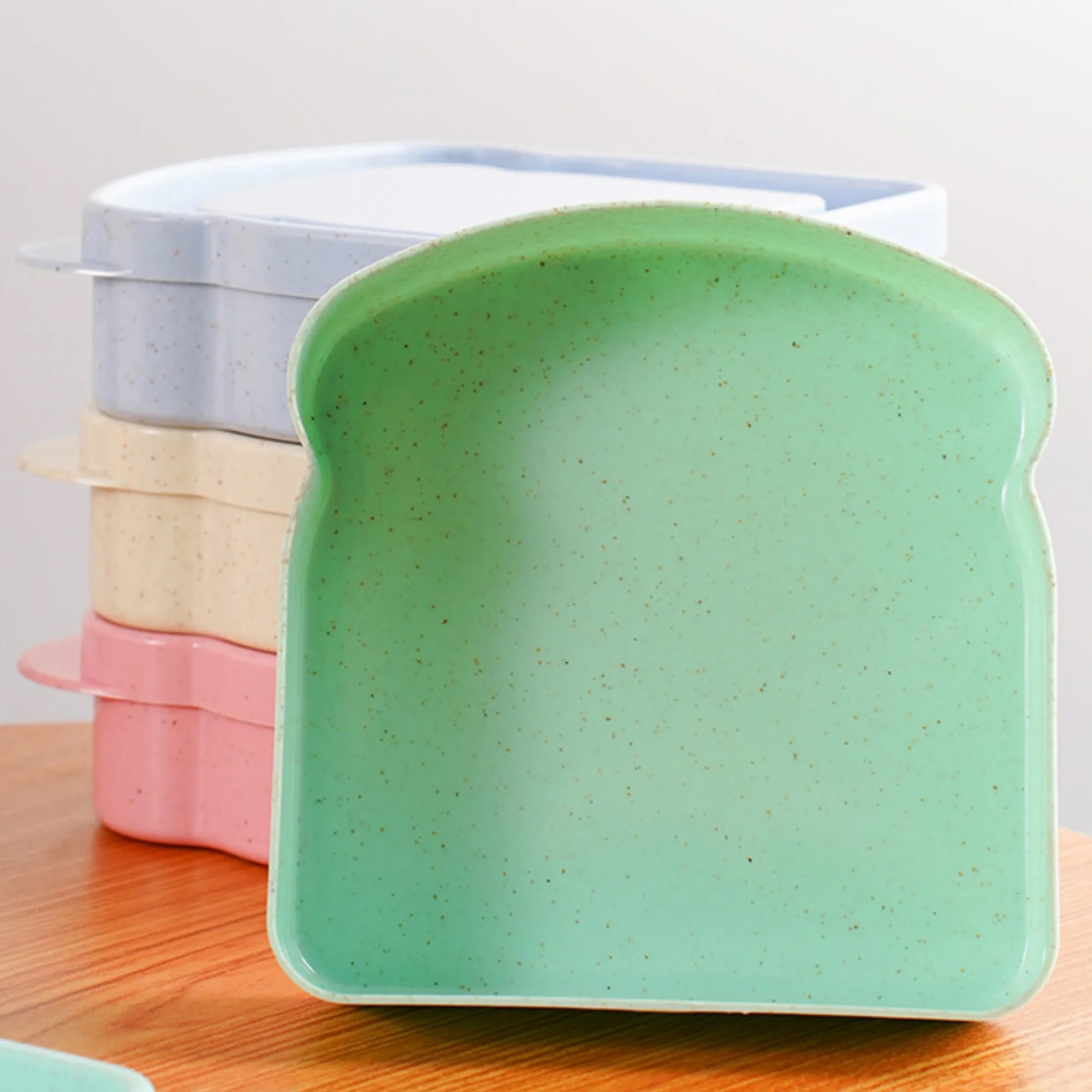 Sandwich Container Toast Bread Storage Box 4
