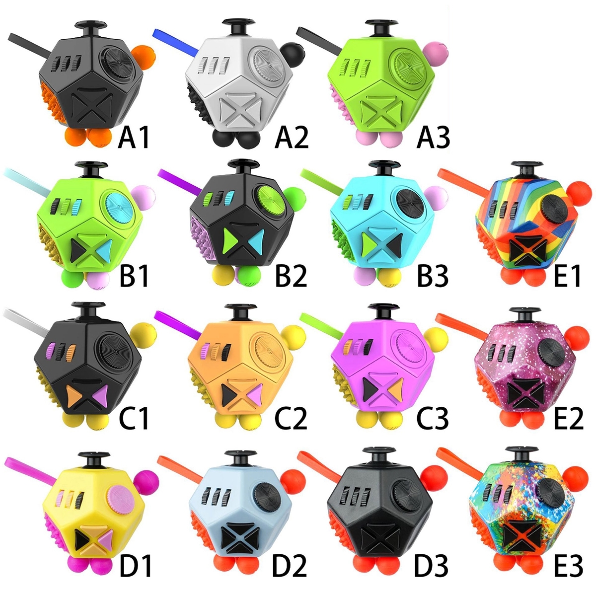 Personalized Stress Reliever Fidget Cube 1