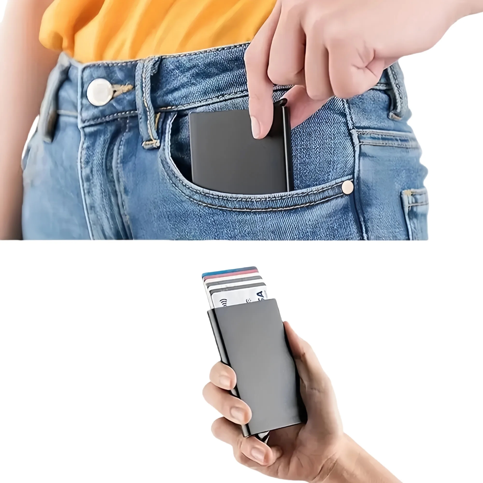 Pop-up Business Card Case Holder 2