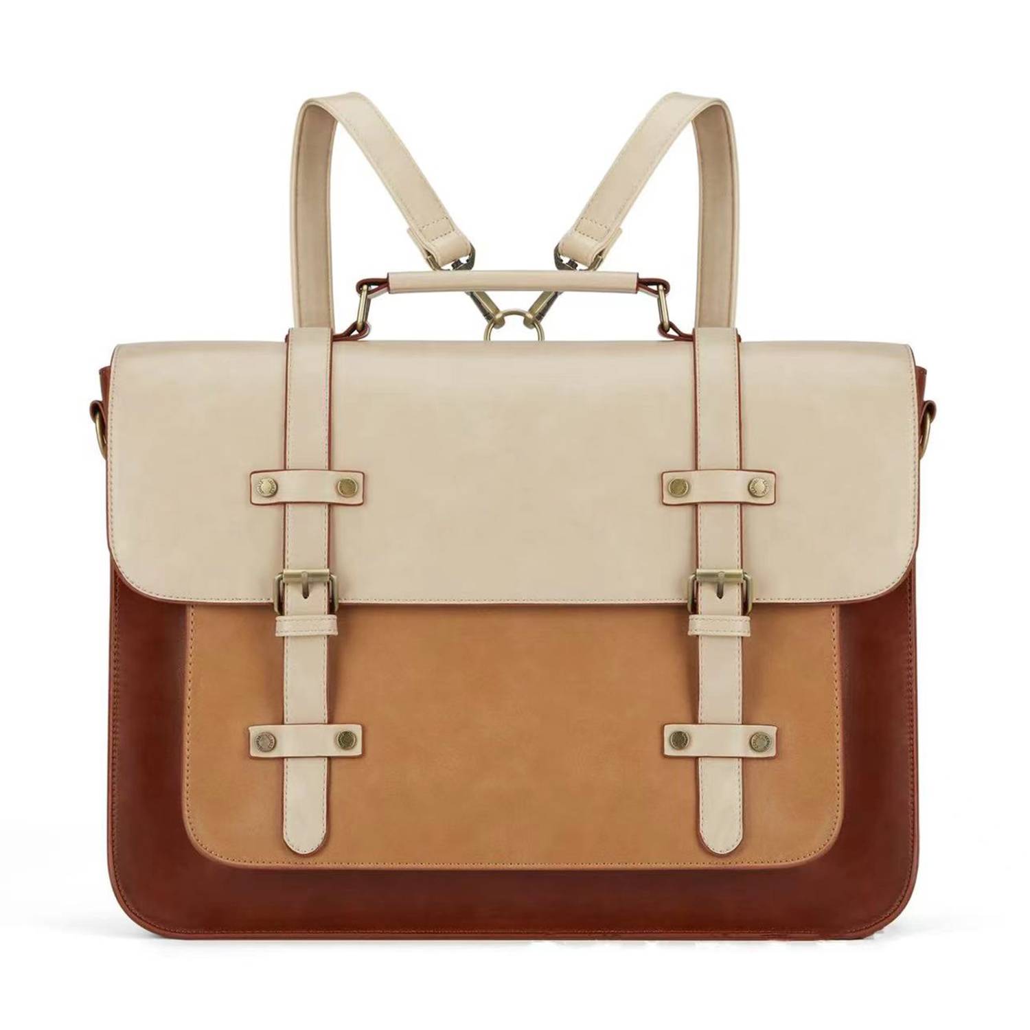 Laptop for Women 15.6 inch Briefcase Genuine Leather Bag 8