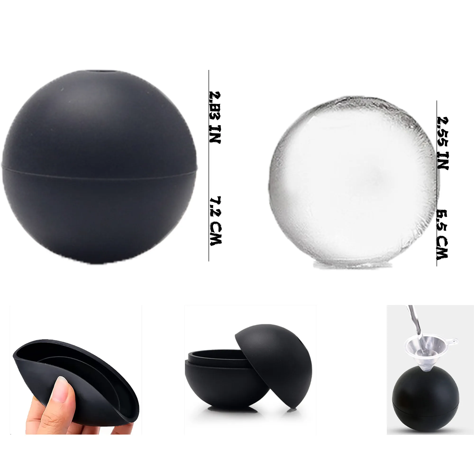Single-Cavity Ice Ball Mold 2